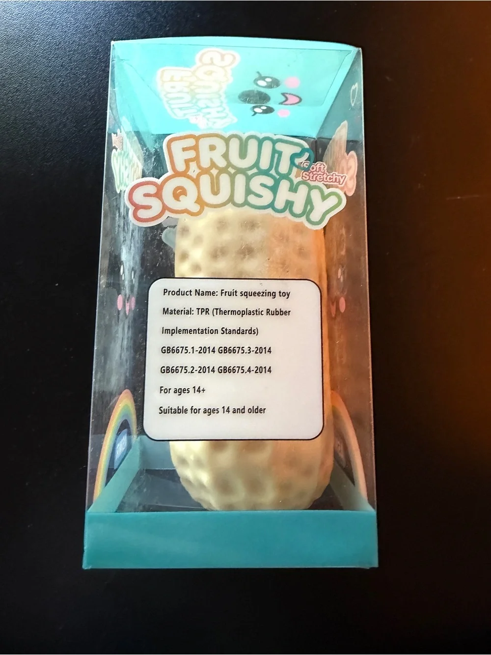 New Squishy Peanut Crunchy Textured Squeeze Toy Fidget ASMR Tactile